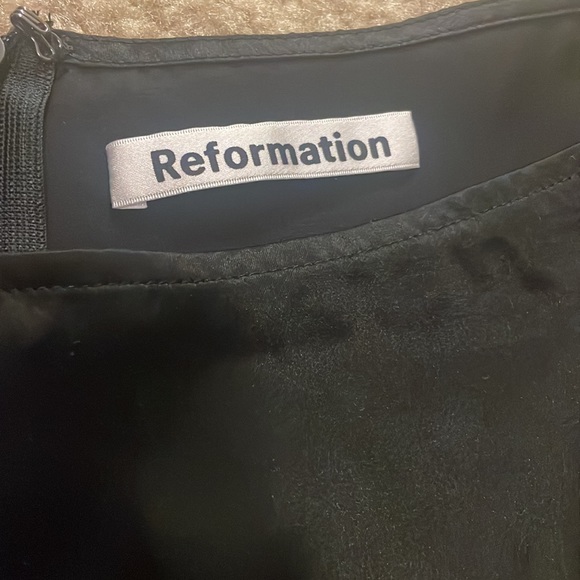 Reformation Benson Silk Skirt size 12 - Picture 6 of 11